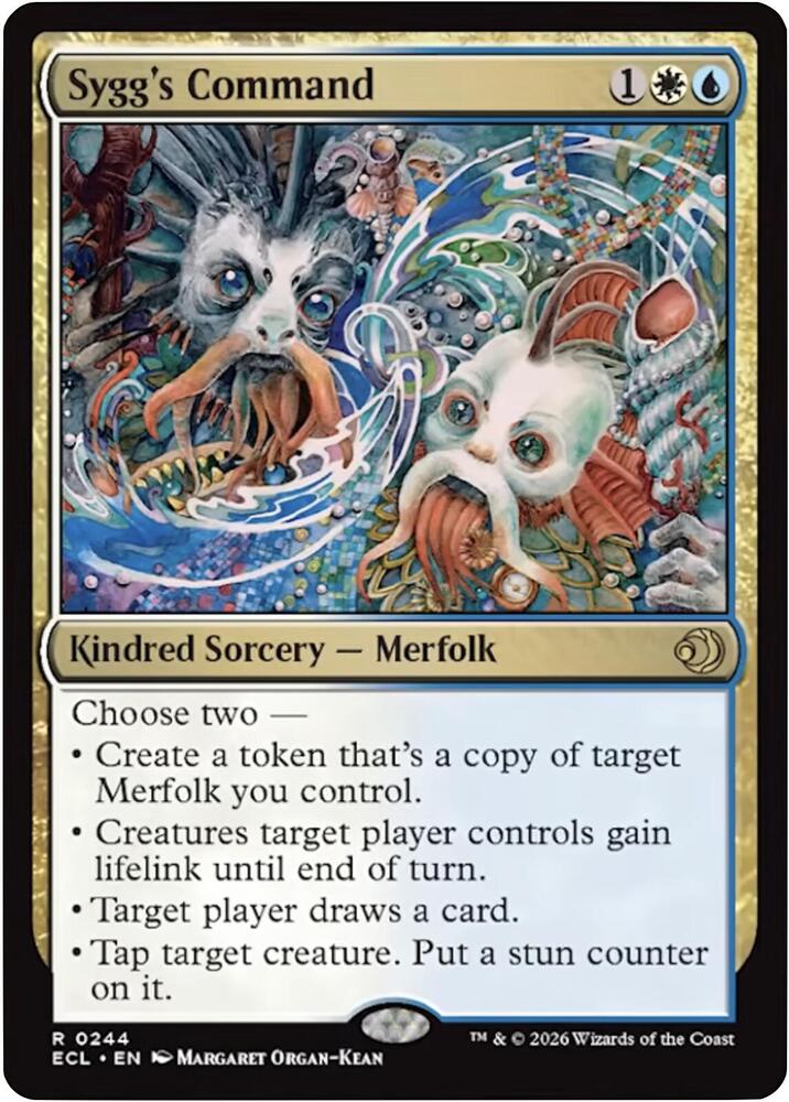 Image for Sygg's Command (244) - Magic: The Gathering