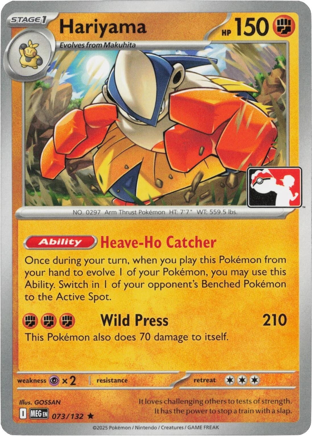 Image for Hariyama (073/132) - Pokemon