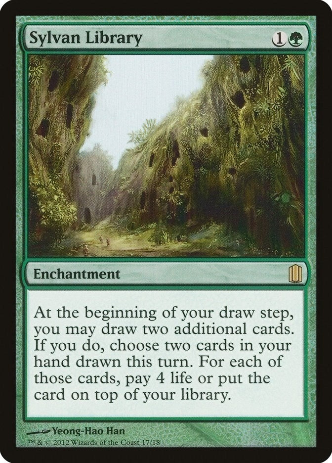 Image for Sylvan Library (17) - Magic: The Gathering