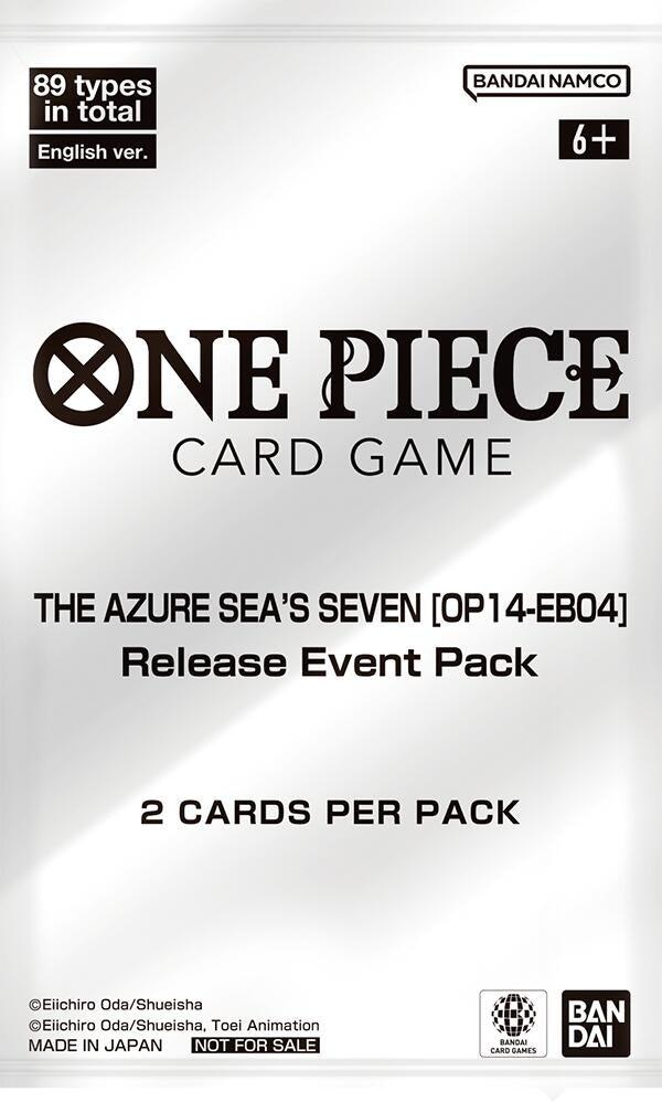 Image for The Azure Sea's Seven - Release Event Pack - One Piece Card Game