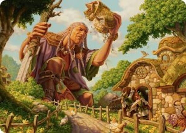 Image for Curious Colossus Art Card (1) (ASECL) - Magic: The Gathering