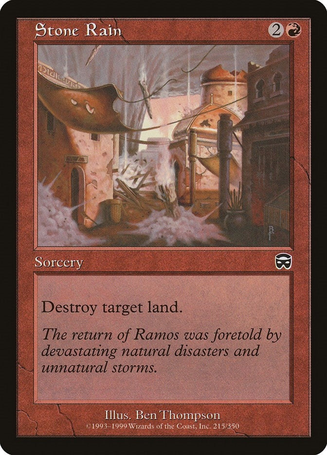 Image for Stone Rain (215) - Magic: The Gathering