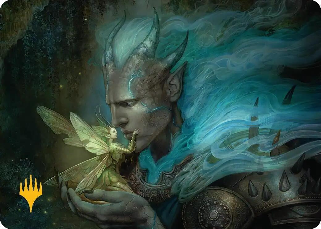 Image for Run Away Together Art Card (Gold-Stamped Planeswalker Symbol) (9) - Magic: The Gathering