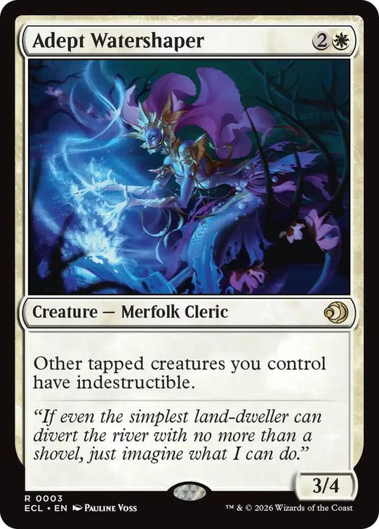 Image for Adept Watershaper (3) - Magic: The Gathering