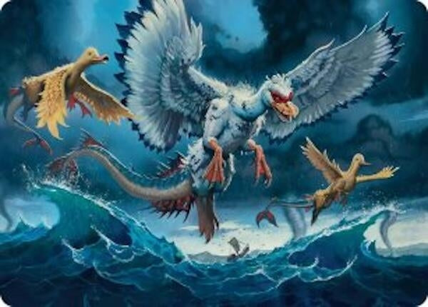 Image for Sunderflock Art Card (11) (ASECL) - Magic: The Gathering