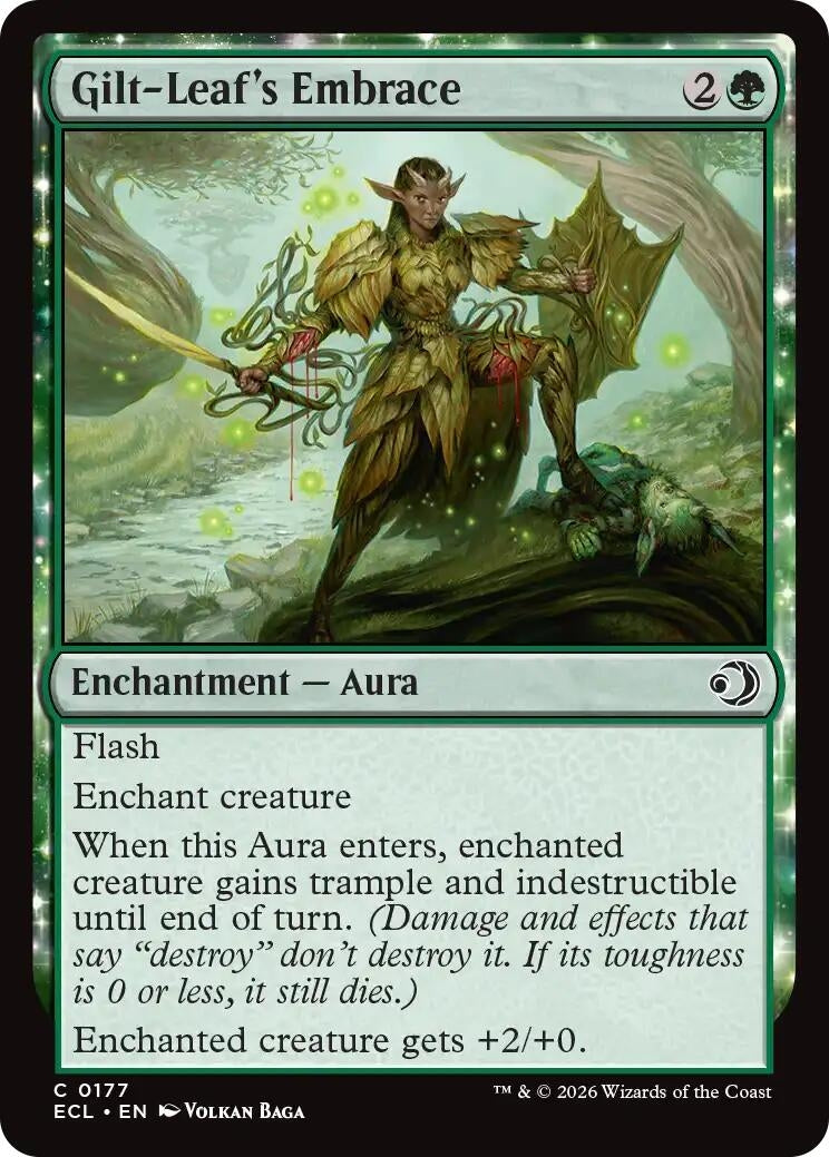 Image for Gilt-Leaf's Embrace (177) - Magic: The Gathering