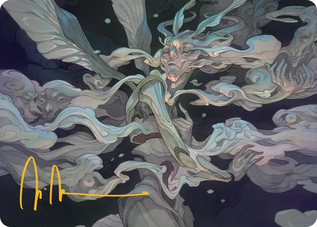 Image for Temporal Cleansing Art Card (Gold-Stamped Signature) (12) (ASECL) - Magic: The Gathering
