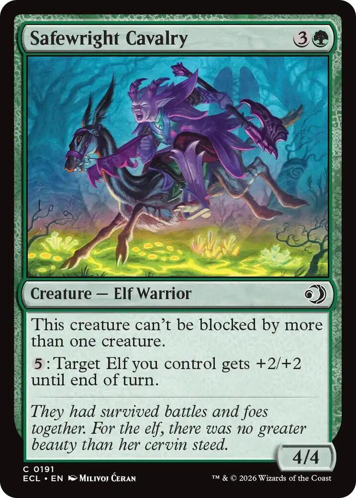 Image for Safewright Cavalry (191) - Magic: The Gathering