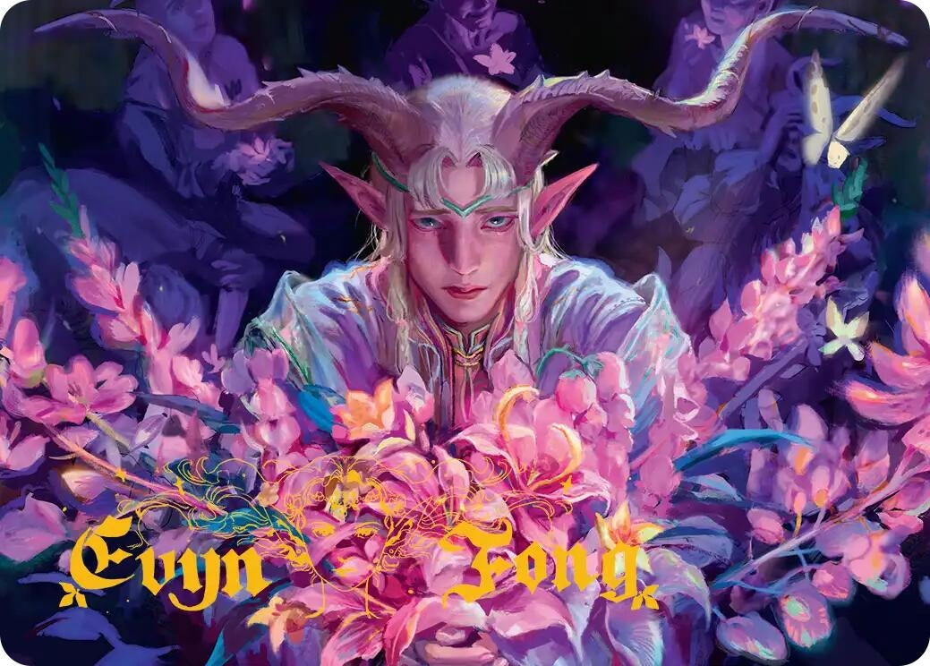 Image for Dawnhand Eulogist Art Card (Gold-Stamped Signature) (14) (ASECL) - Magic: The Gathering