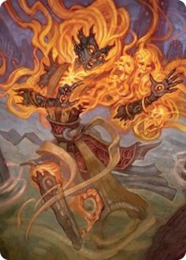 Image for Ashling, Rekindled Art Card (33/54) (33) (ASECL) - Magic: The Gathering