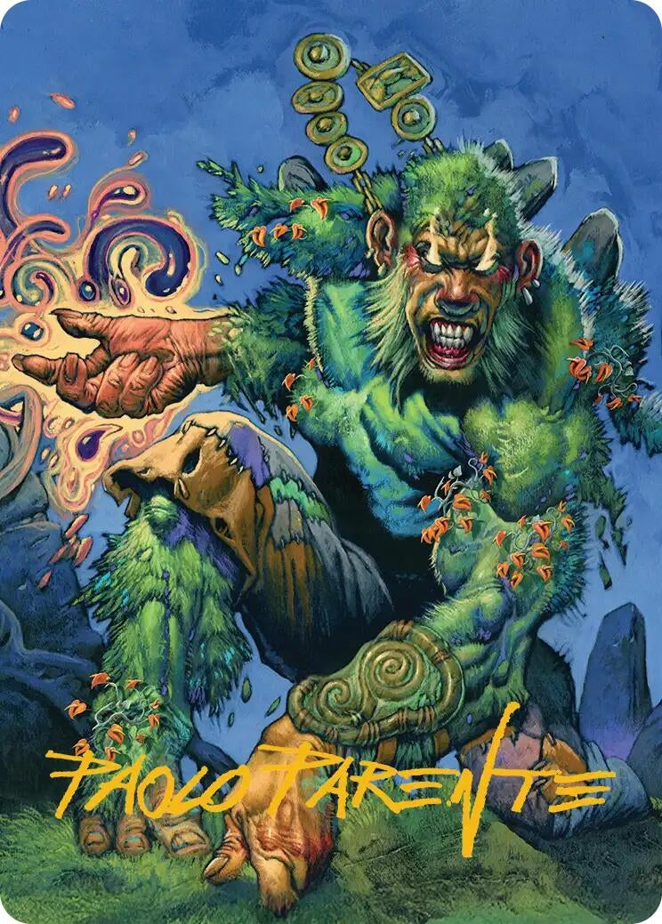 Image for Aurora Awakener Art Card (17/54) (Gold-Stamped Signature) (17) (ASECL) - Magic: The Gathering