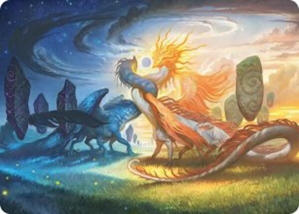 Image for Celestial Reunion Art Card (19/54) (19) (ASECL) - Magic: The Gathering