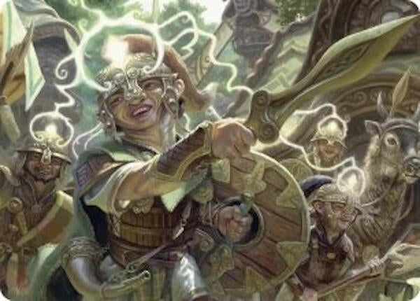 Image for Thoughtweft Lieutenant Art Card (26) (ASECL) - Magic: The Gathering
