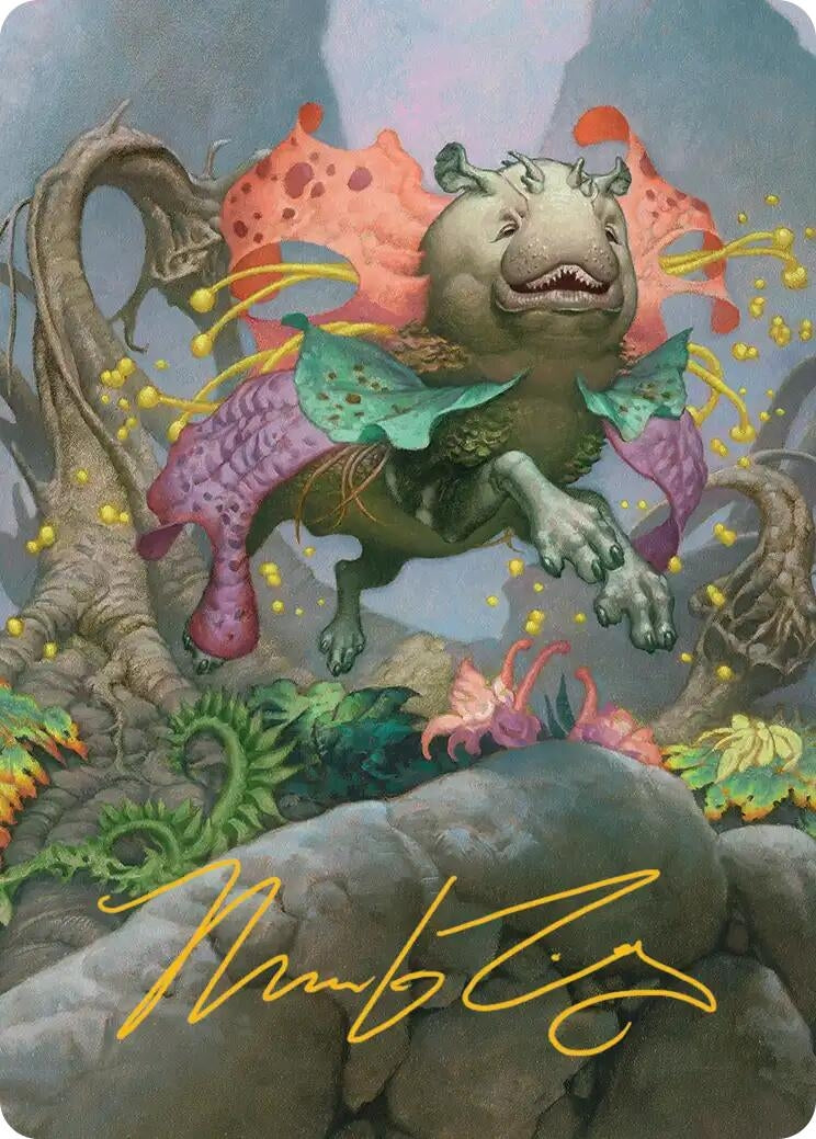 Image for Vibrance Art Card (Gold-Stamped Signature) (36) - Magic: The Gathering