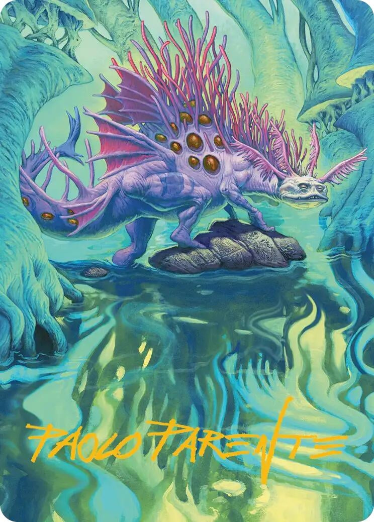 Image for Wistfulness Art Card (Gold-Stamped Signature) (37) (ASECL) - Magic: The Gathering