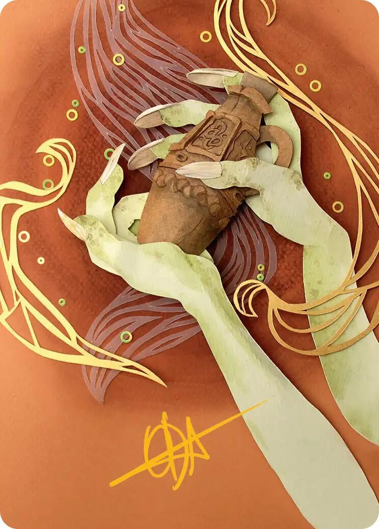 Image for Thousand-Year Elixir Art Card (Gold-Stamped Signature) (54) (ASECL) - Magic: The Gathering