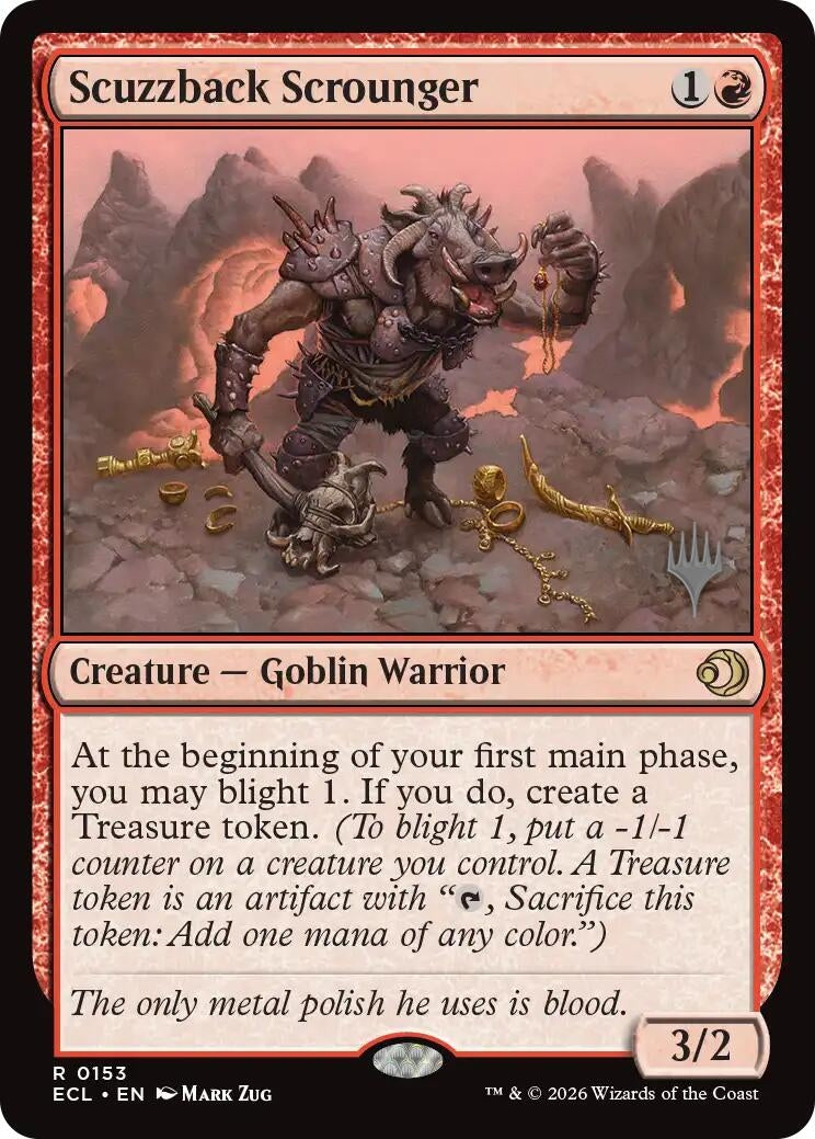 Image for Scuzzback Scrounger (153) - Magic: The Gathering