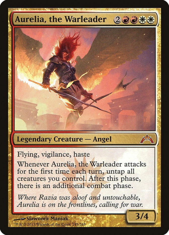 Image for Aurelia, the Warleader (143) - Magic: The Gathering