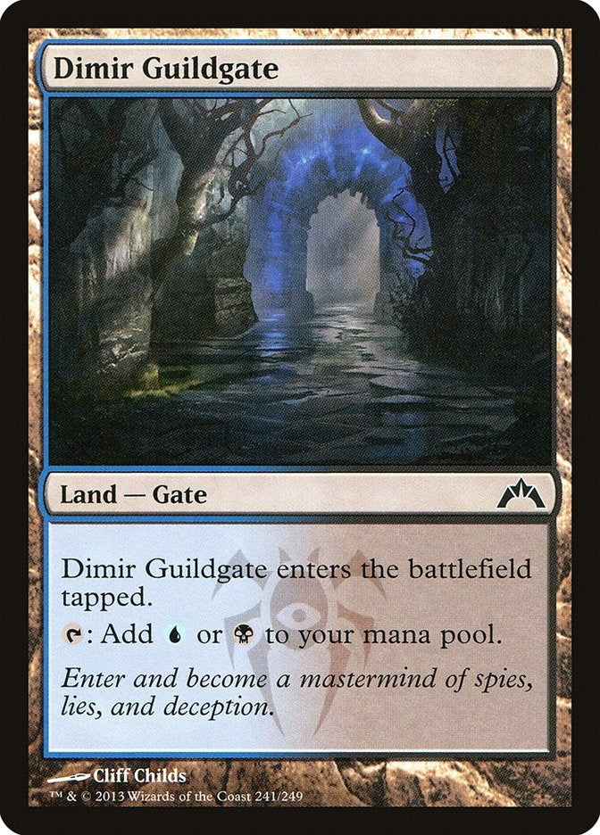 Image for Dimir Guildgate (241) (GTC) - Magic: The Gathering