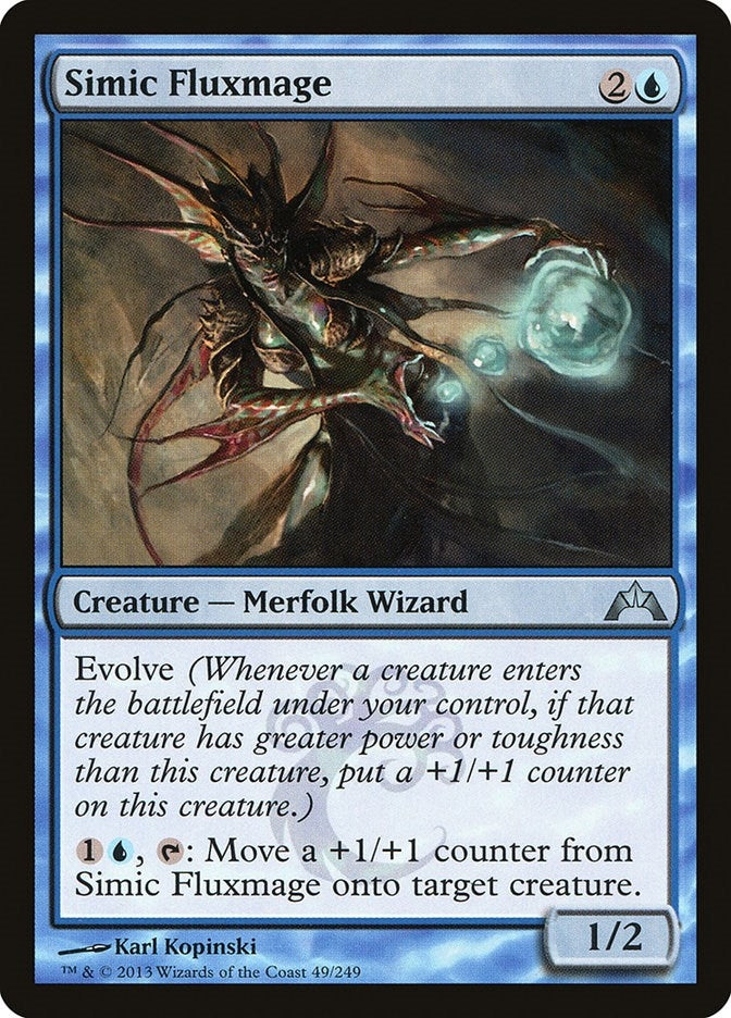 Image for Simic Fluxmage (49) - Magic: The Gathering