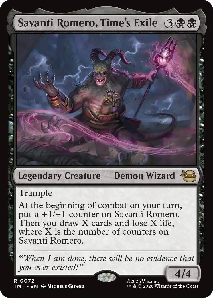 Image for Savanti Romero, Time's Exile (72) - Magic: The Gathering