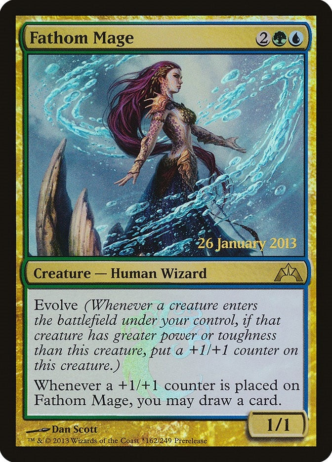 Image for Fathom Mage (162) - Magic: The Gathering