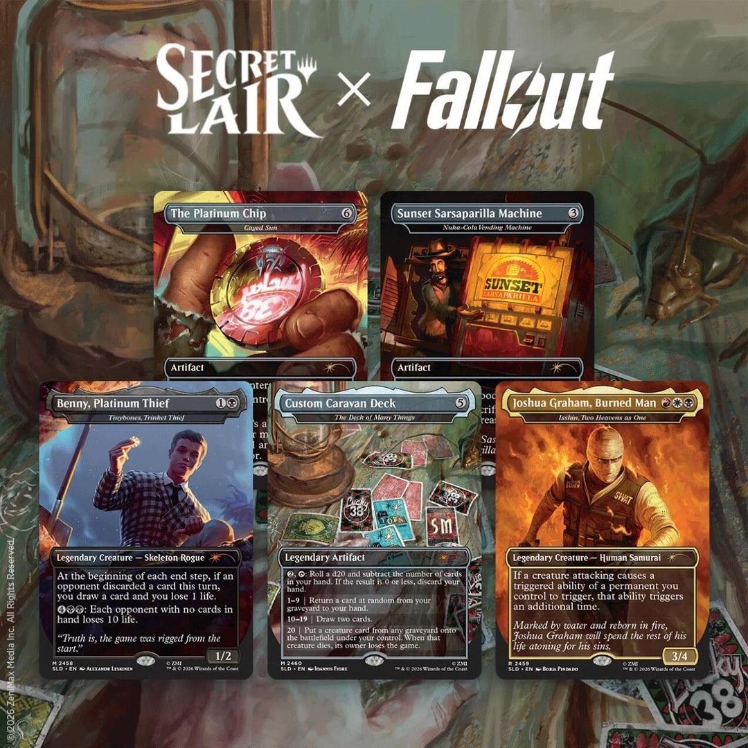 Image for Secret Lair Drop: Secret Lair x Fallout: Welcome to New Vegas - Non-Foil Edition - Magic: The Gathering