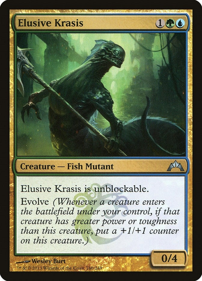 Image for Elusive Krasis (160) (GTC) - Magic: The Gathering
