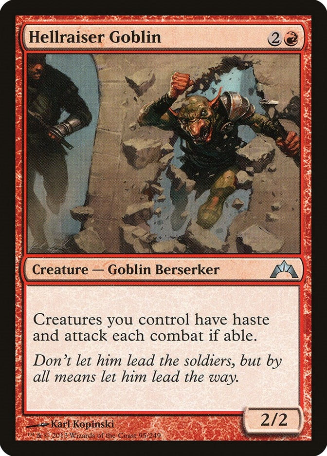 Image for Hellraiser Goblin (95) (GTC) - Magic: The Gathering