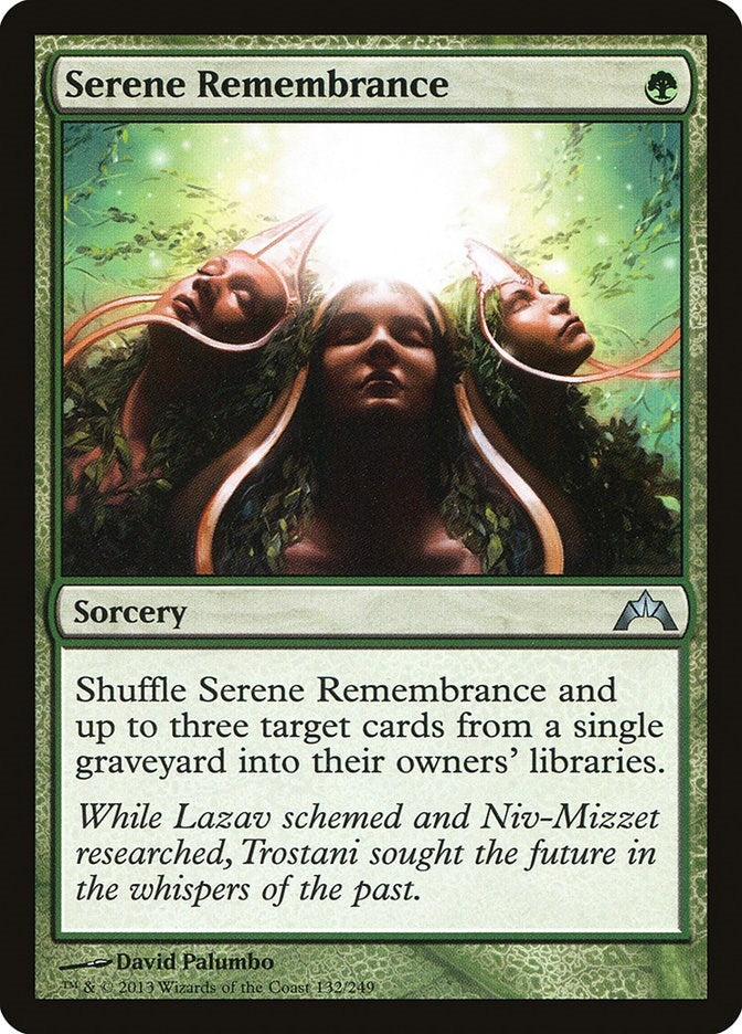 Image for Serene Remembrance (132) (GTC) - Magic: The Gathering