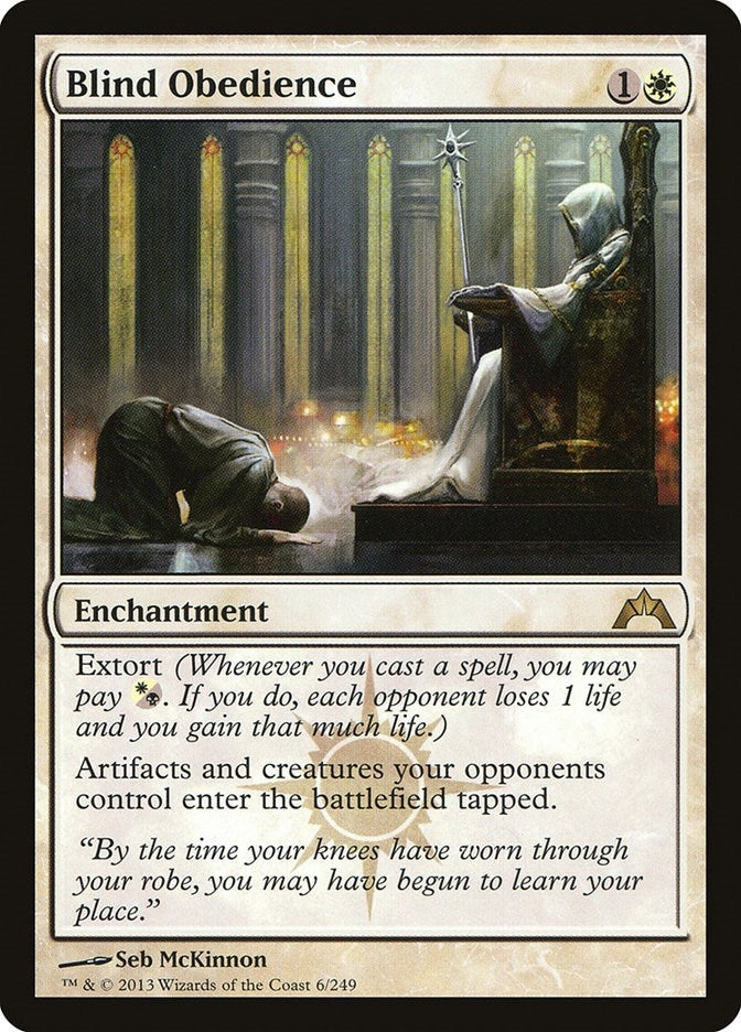 Image for Blind Obedience (6) - Magic: The Gathering