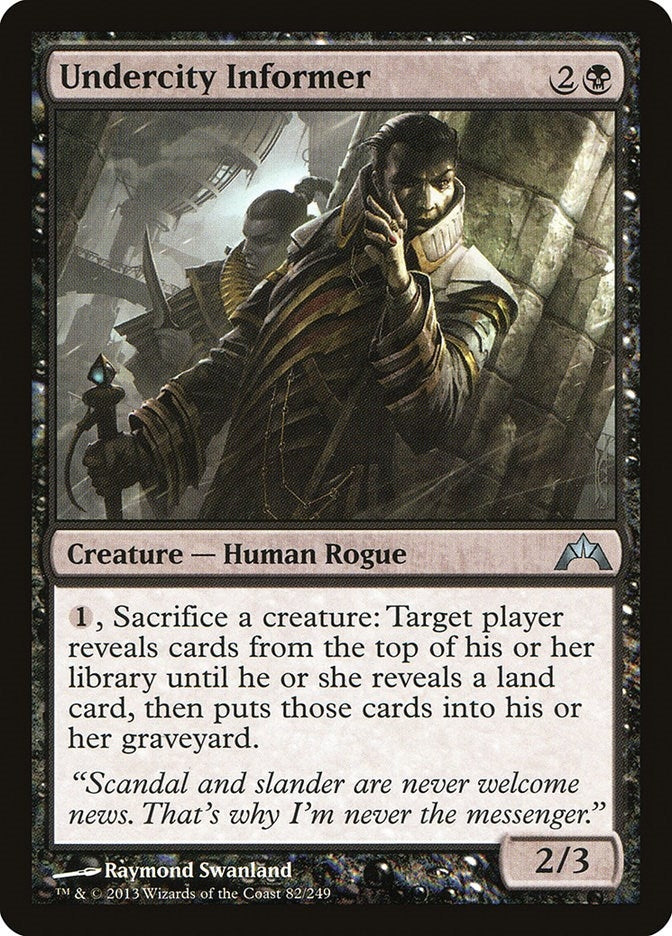 Image for Undercity Informer (82) (GTC) - Magic: The Gathering
