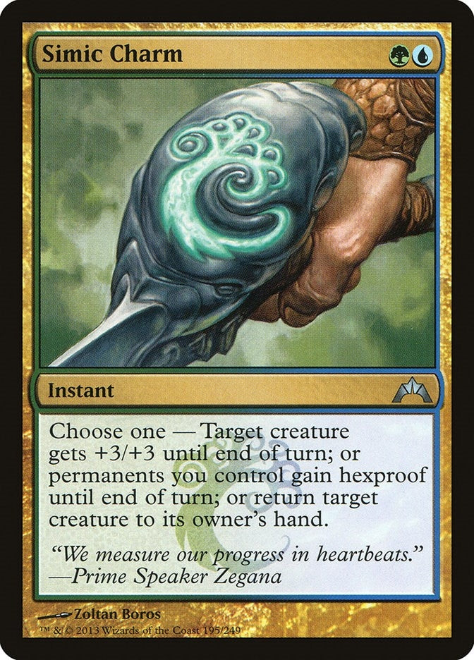 Image for Simic Charm (195) - Magic: The Gathering
