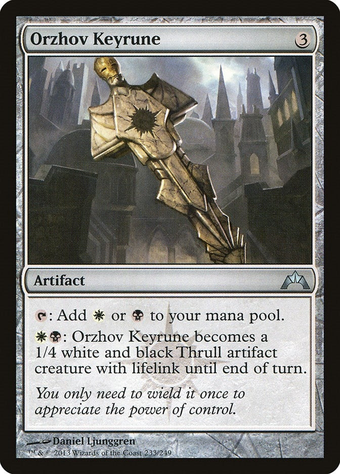 Image for Orzhov Keyrune (233) - Magic: The Gathering