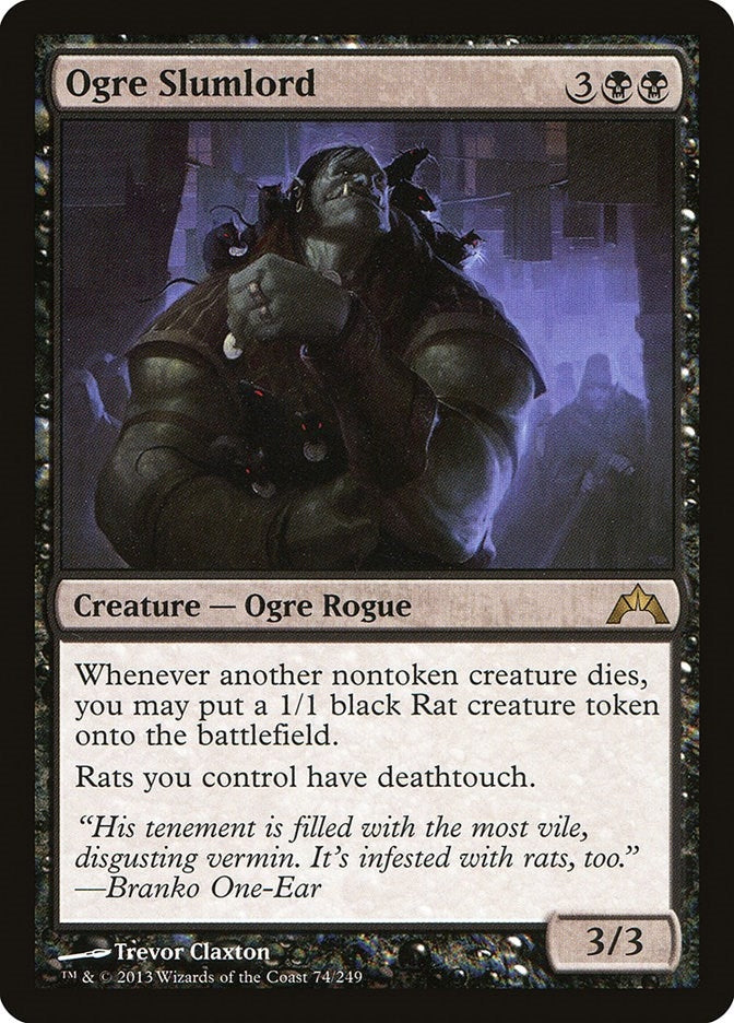 Image for Ogre Slumlord (74) - Magic: The Gathering