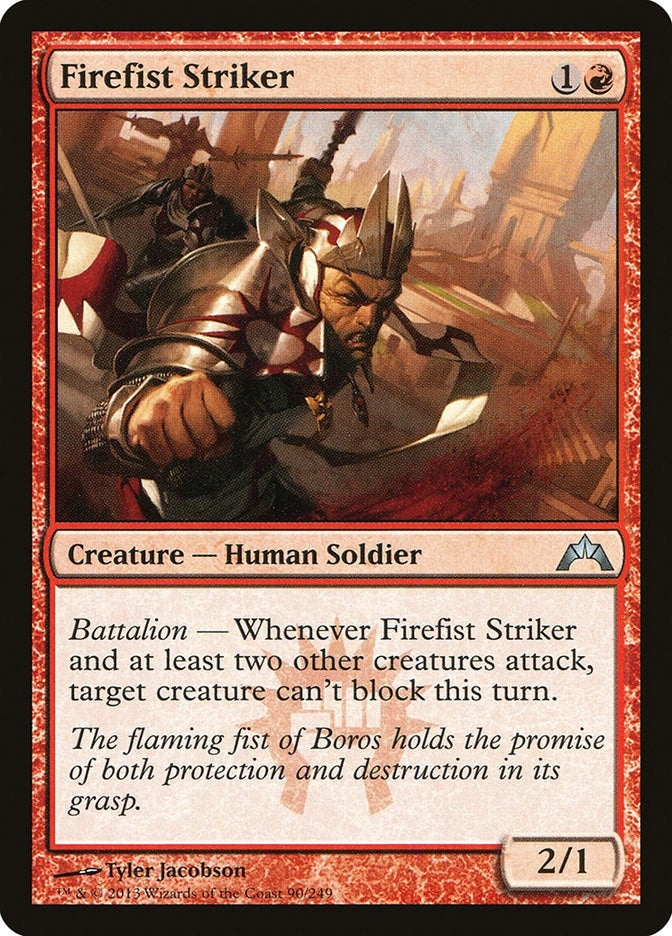 Image for Firefist Striker (90) (GTC) - Magic: The Gathering