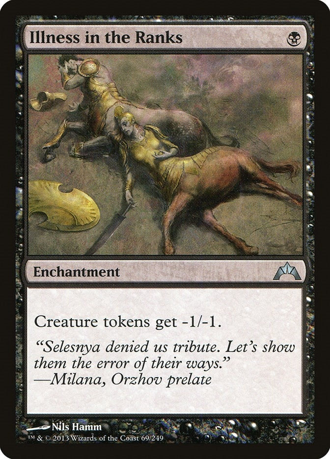 Image for Illness in the Ranks (69) - Magic: The Gathering