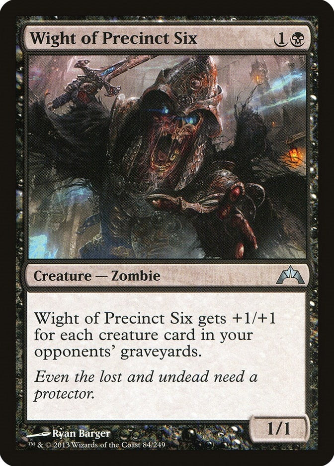 Image for Wight of Precinct Six (84) (GTC) - Magic: The Gathering