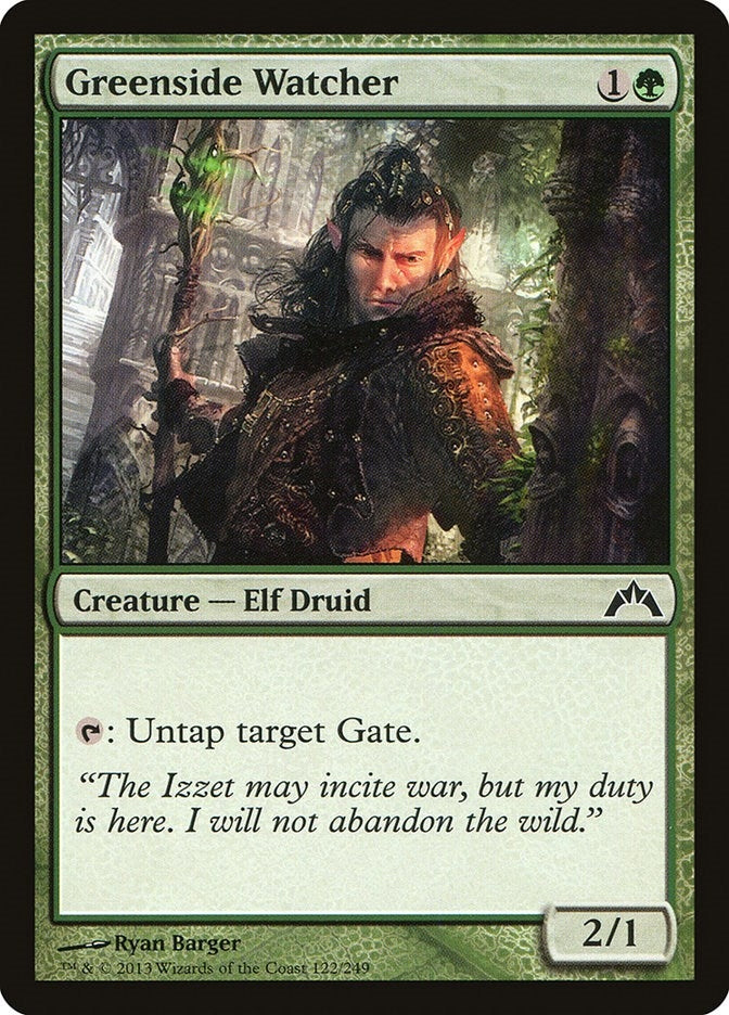 Image for Greenside Watcher (122) (GTC) - Magic: The Gathering