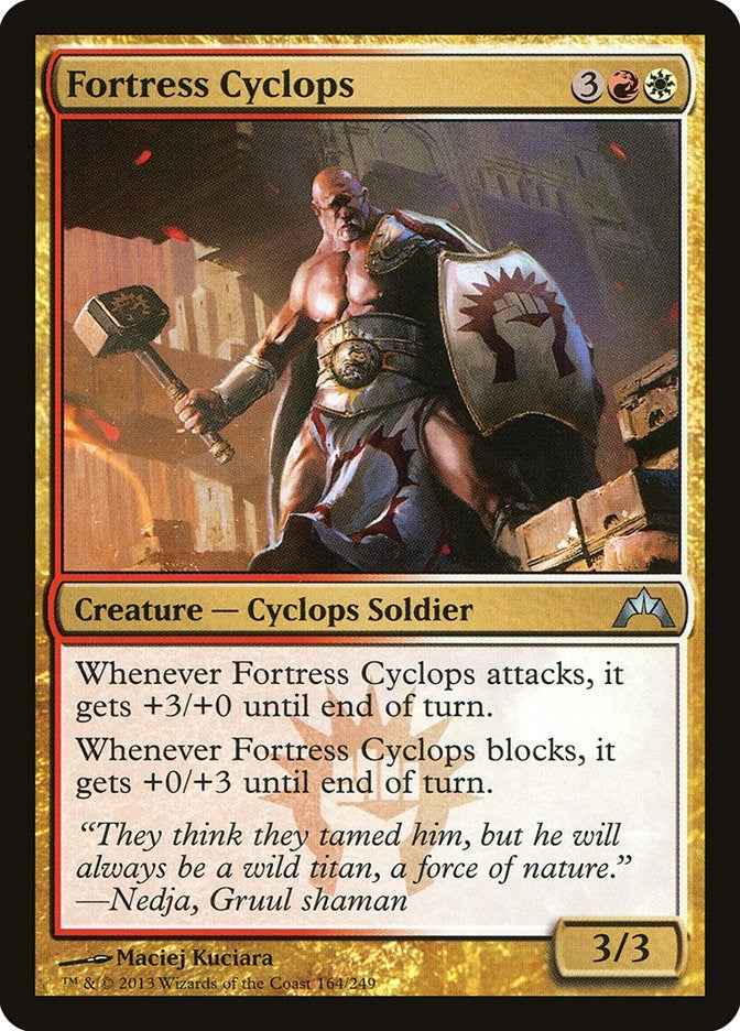 Image for Fortress Cyclops (164) (GTC) - Magic: The Gathering