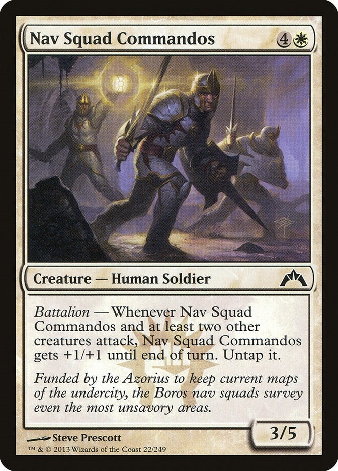Image for Nav Squad Commandos (22) (GTC) - Magic: The Gathering