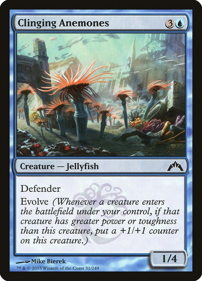 Image for Clinging Anemones (31) - Magic: The Gathering