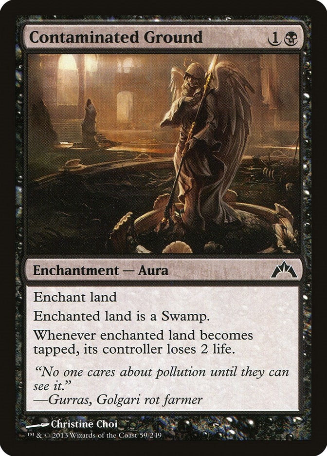 Image for Contaminated Ground (59) (GTC) - Magic: The Gathering