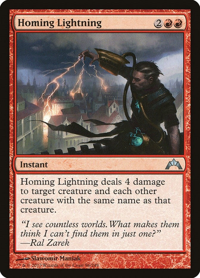 Image for Homing Lightning (96) (GTC) - Magic: The Gathering