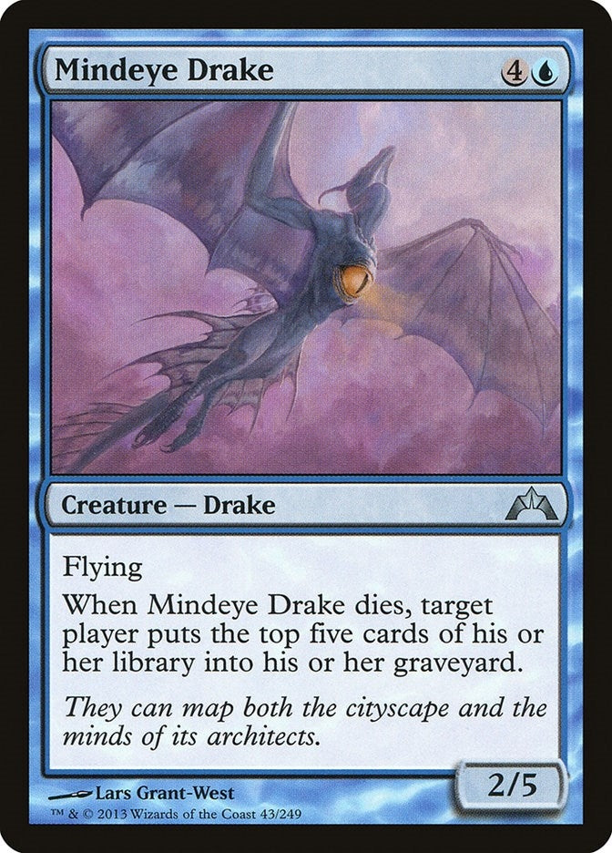Image for Mindeye Drake (43) (GTC) - Magic: The Gathering