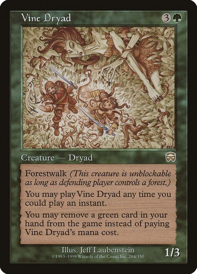 Image for Vine Dryad (284) - Magic: The Gathering