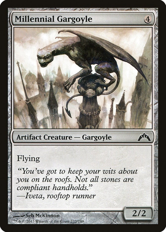 Image for Millennial Gargoyle (232) (GTC) - Magic: The Gathering