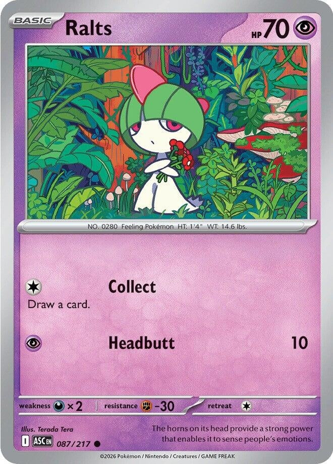 Image for Ralts (087/217) (ASC) - Pokemon