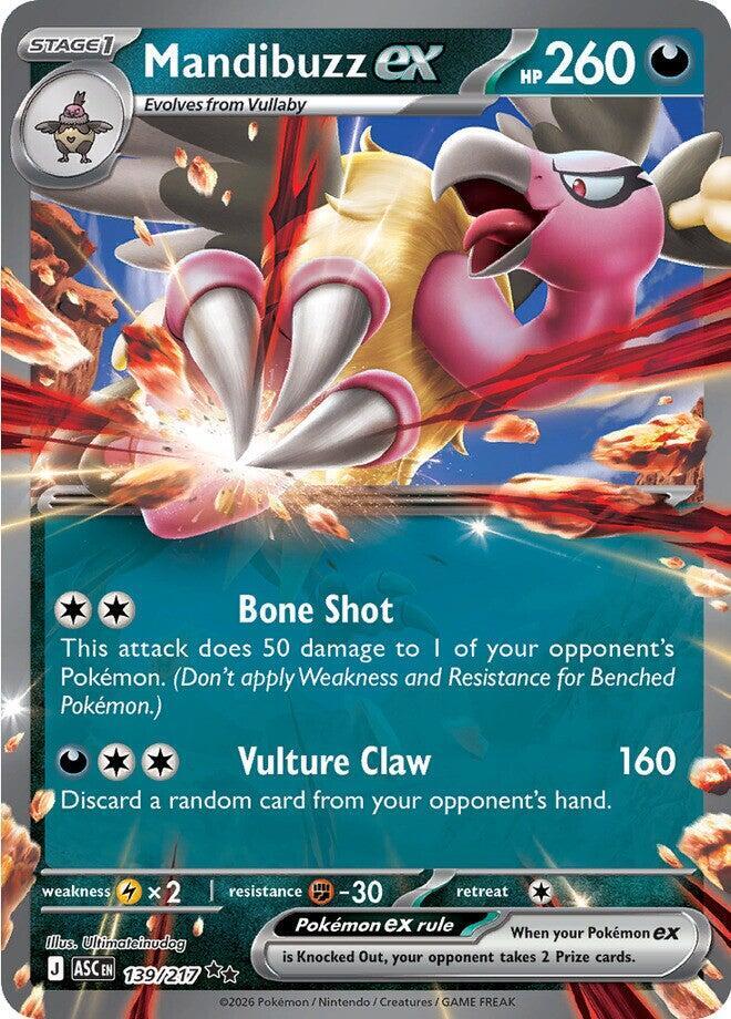 Image for Mandibuzz ex (139/217) (ASC) - Pokemon
