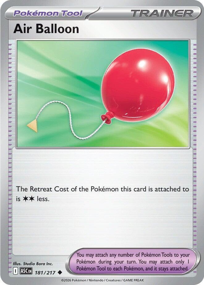 Image for Air Balloon (181/217) (ASC) - Pokemon